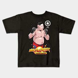 kim fighter from north korea Kids T-Shirt